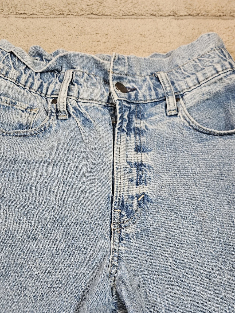 a.n.a. A New Approach Paperbag Waist Denim Shorts – Women's Size 4